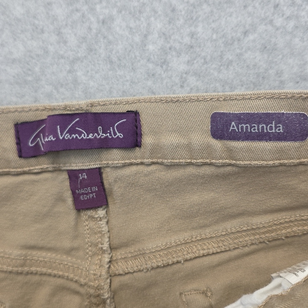 Gloria Vanderbilt Amanda Khaki Pants - Picture 7 of 9